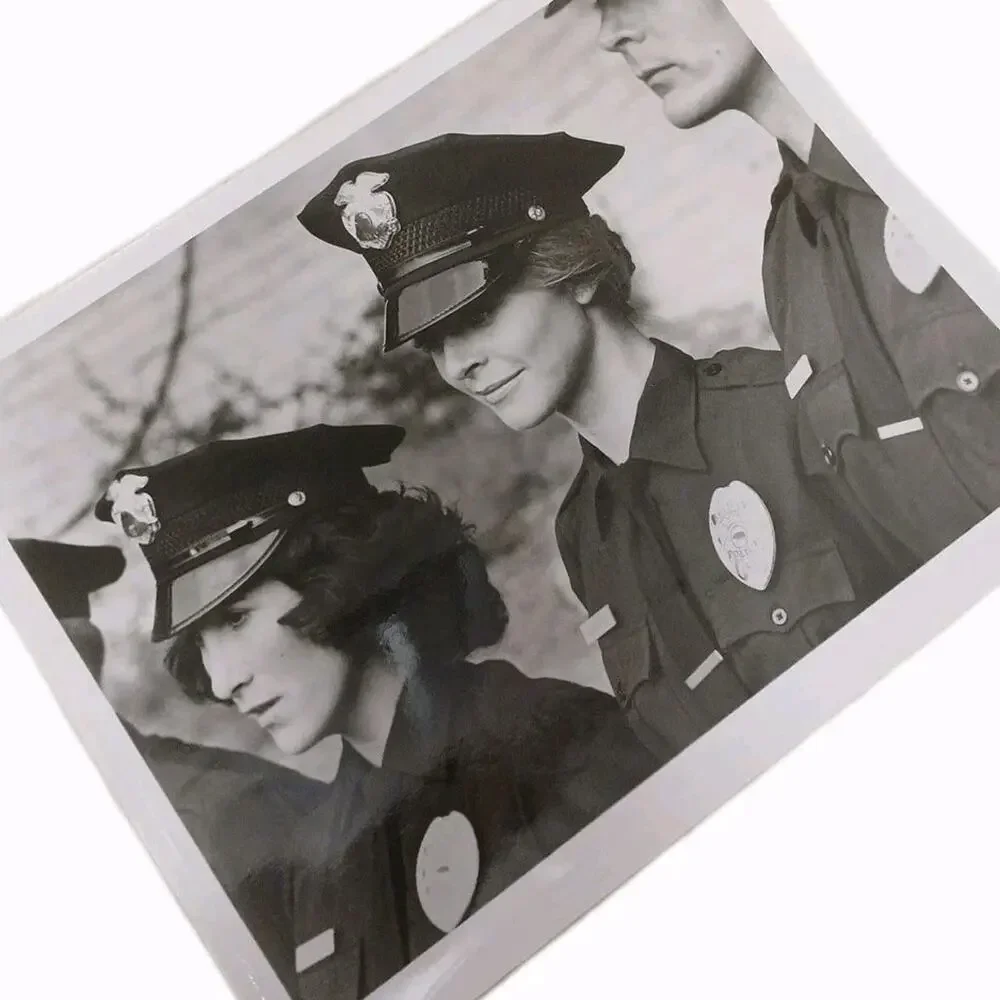 Lrg 10x9 Photo 1989 Actress Police Uniform Movie Police Academy 6 City Under